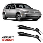 Ficha técnica e caractérísticas do produto Palhetas Limpador Parabrisa Bosch Aerofit Af340 Par - Golf - 2000