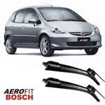 Ficha técnica e caractérísticas do produto Palhetas Limpador Parabrisa Bosch Aerofit Par - Honda Fit 2006 - Af316