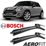Ficha técnica e caractérísticas do produto Palhetas Limpador Parabrisa Bosch Aerofit Par - Mini Hardtop - 2007 - Af056