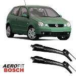 Ficha técnica e caractérísticas do produto Palhetas Limpador Parabrisa Bosch Aerofit Par - Polo - 2003 - Af340