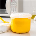Ficha técnica e caractérísticas do produto Panela de Arroz para Micro-ondas 2,6L Amarela - La Cuisine