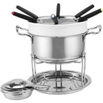 Ficha técnica e caractérísticas do produto Panela de Fondue Inox 2 em 1 - La Cuisine