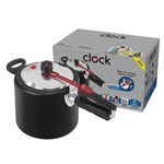 Ficha técnica e caractérísticas do produto Panela de Pressão Clock Original Control 9295301141 Preta/Alumínio - 7 L