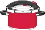Ficha técnica e caractérísticas do produto Panela de Pressão Presto Vermelha 24cm 6,00L Design Collection 62518/246 Tramontina