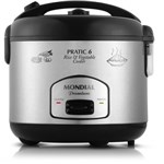 Ficha técnica e caractérísticas do produto Panela Elétrica Pratic Rice Vegetables Cooker 6 Premium 110V - Mondial