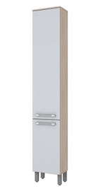 Ficha técnica e caractérísticas do produto Paneleiro 2 Portas 35cm Smart Henn Fendi/Branco HP