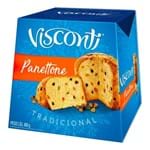 Ficha técnica e caractérísticas do produto Panettone Visconti Tradicional Frutas Cristalizadas com 400g