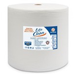 Ficha técnica e caractérísticas do produto Pano Multiuso Branco Rolo com 28cm X 300m Life Clean
