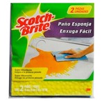 Ficha técnica e caractérísticas do produto Pano Pia S.Brite Enxuga Facil 2un 3M