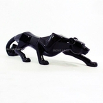 Ficha técnica e caractérísticas do produto Pantera Negra Preta Estatueta Decoração Resina- Grande- 67cm
