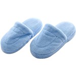 Ficha técnica e caractérísticas do produto Pantufa Massageadora Relax Slippers Azul - Relaxmedic