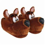 Ficha técnica e caractérísticas do produto Pantufa Adulto Ricsen Scooby-Doo 3D - Marrom - Tamanho 34/36