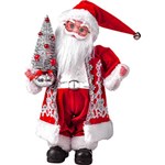 Ficha técnica e caractérísticas do produto Papai Noel Musical 45,5cm - Santini Christmas