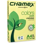 Papel Colors Amarelo A4 (21x29,7cm) - 500 Folhas - Chamex