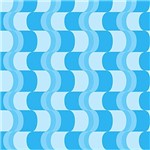 Ficha técnica e caractérísticas do produto Papel de Parede Abstrato azul
