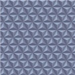 Ficha técnica e caractérísticas do produto Papel de Parede 3D Bobinex - Diplomata 3152 - Geométrico Azul para Quarto e Sala