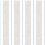Ficha técnica e caractérísticas do produto Papel de Parede Listra Clássica Lavável Bobinex - Azul Claro