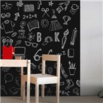 Ficha técnica e caractérísticas do produto Papel de Parede Lousa Quadro Negro + 4 Gizes