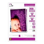Ficha técnica e caractérísticas do produto Papel Especial Photo Multilaser PE010 Paper A6 200g/m2 20 Folhas