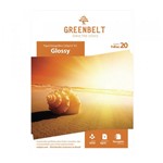 Ficha técnica e caractérísticas do produto Papel Fotográfico Glossy A3 230g Greenbelt 20 Folhas - GreenBelt