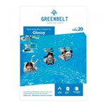 Ficha técnica e caractérísticas do produto Papel Fotográfico Glossy A3 135g Greenbelt 20 Folhas - GreenBelt