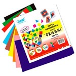 Ficha técnica e caractérísticas do produto Papel para Dobradura Origami Colorido 10X10cm 60 Unidades