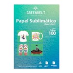 Ficha técnica e caractérísticas do produto Papel para Sublimação R90 A4 110g - Pacote com 100 Folhas Greenbelt
