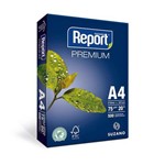 Ficha técnica e caractérísticas do produto Papel Report A4 Premium 75 Gramas Branco 210x297 Pacote com 500 Folhas