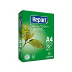 Ficha técnica e caractérísticas do produto Papel Sulfite A4 Verde 75G 500 Folhas Report
