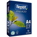 Ficha técnica e caractérísticas do produto Papel Sulfite Premium A4 500 Folhas Branco - Report