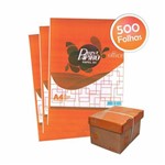 Ficha técnica e caractérísticas do produto Papel Sulfite Print Papiro A4 com 5000 Folhas 10 Resmas