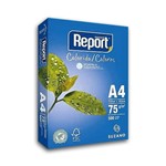 Ficha técnica e caractérísticas do produto Papel Sulfite Report A4 75g Azul com 500 Folhas