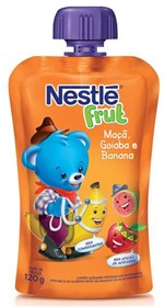 Ficha técnica e caractérísticas do produto Papinha Nestlé Frut Maçã Goiaba e Banana 120G