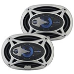 Ficha técnica e caractérísticas do produto Par Alto Falante 6x9 Bonux Sound Quadriaxial 250w Rms 4 Ohms