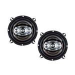 Par de Alto-falante Quadriaxial 5 Polegadas 150w Hurricane H15.4