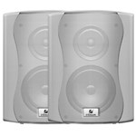 Ficha técnica e caractérísticas do produto Par de Caixas Acústicas PS6 Plus para Som Ambiente Branca 31050 - Frahm