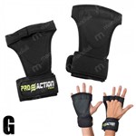 Ficha técnica e caractérísticas do produto Par de Luva Hand Grip para Musculacao e Crossfit Tam G Proaction
