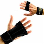 Ficha técnica e caractérísticas do produto Par de Luvas Hand Grip Proaction Neoprene Preta Tamanho G