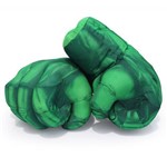 Ficha técnica e caractérísticas do produto Par de Luvas Punhos do Incrível Hulk Sinta-se Como o Seu Herói Verde Preferido