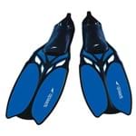 Ficha técnica e caractérísticas do produto Par de Nadadeiras Laguna Fin Azul Polipropileno Speedo - G
