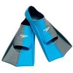 Ficha técnica e caractérísticas do produto Par de Nadadeiras Training Fin Dual Azul Silicone Speedo - 38/39