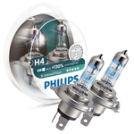 Ficha técnica e caractérísticas do produto Par Lâmpada H4 Philips X-tremeVision Farol Alto Baixo