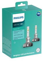 Ficha técnica e caractérísticas do produto Par Lâmpada Philips Led Ultinon H1 6200K 160%