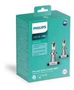 Ficha técnica e caractérísticas do produto Par Lâmpada Philips Ultinon Led H4 6200k Super Branca 12v