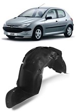 Ficha técnica e caractérísticas do produto Parabarro Dianteiro Peugeot 206 1999 a 2011