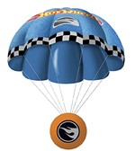 Ficha técnica e caractérísticas do produto Parachuters Hot Wheels Candide Azul