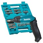 Ficha técnica e caractérísticas do produto Parafusadeira à Bateria 3,6V Df001Dw C/ Kit 81 Acessórios + Maleta e Carregador Makita - Bivolt