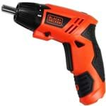 Ficha técnica e caractérísticas do produto Parafusadeira à Bateria KC4815B Bivolt com Ponta Magnética e 15 Bits - 4.8v - Black & Decker