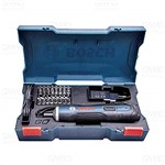 Ficha técnica e caractérísticas do produto Parafusadeira Bosch Go 3,6v Bivolt com Maleta e Kit 33 Peças