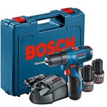 Ficha técnica e caractérísticas do produto Parafusadeira e Furadeira de Impacto 12V GSB 1200-2-LI Bosch - 220V